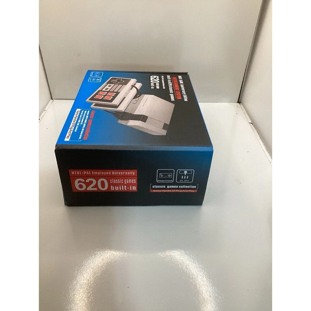 620 Classic Games Mini Console Retro NES Style Plug & Play AV Game System
